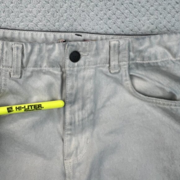 Vintage Guess Womens Jeans 1981 High Waisted Two Tone Black White Y2K Denim READ - Picture 15 of 16